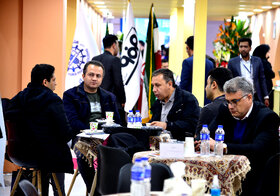 غرفه گروه فولاد مبارکه در سومین روز از نمایشگاه ایران متافو