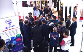 بازدید مدیرعامل فولاد مبارکه از نمایشگاه بینالمللی متالورژی ایران