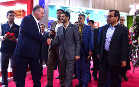 بازدید مدیرعامل فولاد مبارکه از نمایشگاه بینالمللی متالورژی ایران
