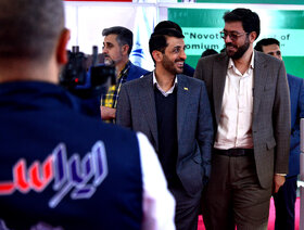 بازدید مدیرعامل فولاد مبارکه از نمایشگاه بینالمللی متالورژی ایران