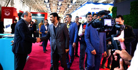 بازدید مدیرعامل فولاد مبارکه از نمایشگاه بینالمللی متالورژی ایران