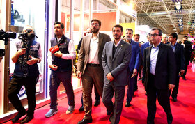 بازدید مدیرعامل فولاد مبارکه از نمایشگاه بینالمللی متالورژی ایران