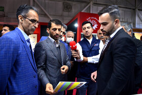 بازدید مدیرعامل فولاد مبارکه از نمایشگاه بین‌المللی متالورژی ایران