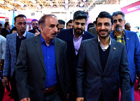 بازدید مدیرعامل فولاد مبارکه از نمایشگاه بینالمللی متالورژی ایران