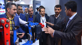 بازدید مدیرعامل فولاد مبارکه از نمایشگاه بینالمللی متالورژی ایران