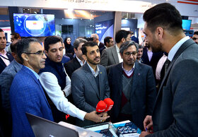 بازدید مدیرعامل فولاد مبارکه از نمایشگاه بینالمللی متالورژی ایران