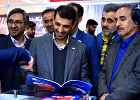 بازدید مدیرعامل فولاد مبارکه از نمایشگاه بینالمللی متالورژی ایران