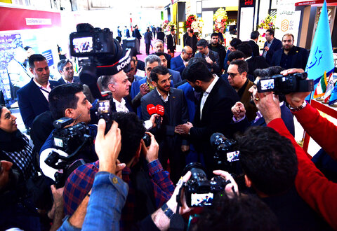 حاشیههای بازدید مدیرعامل فولاد مبارکه از متافو حاشیههای بازدید مدیرعامل فولاد مبارکه از متافو