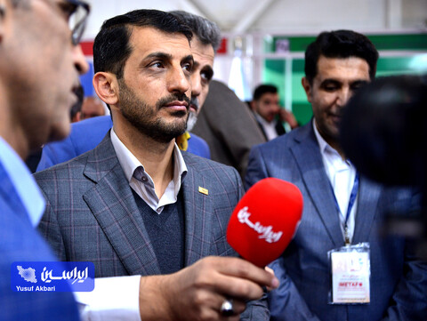 بازدید مدیرعامل فولاد مبارکه از نمایشگاه بین‌المللی متالورژی ایران