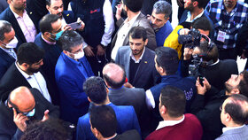 بازدید مدیرعامل فولاد مبارکه از مجموعه غرفههای این شرکت در ایران متافو 2022