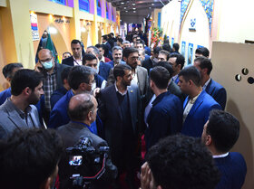 بازدید مدیرعامل فولاد مبارکه از مجموعه غرفههای این شرکت در ایران متافو 2022