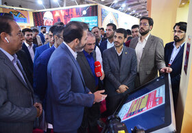 بازدید مدیرعامل فولاد مبارکه از مجموعه غرفههای این شرکت در ایران متافو 2022