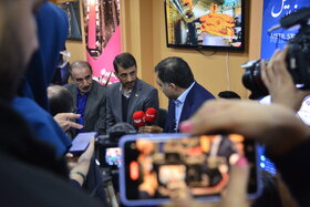 بازدید مدیرعامل فولاد مبارکه از مجموعه غرفههای این شرکت در ایران متافو 2022