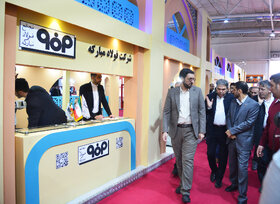 بازدید مدیرعامل فولاد مبارکه از مجموعه غرفههای این شرکت در ایران متافو 2022