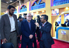 بازدید مدیرعامل فولاد مبارکه از مجموعه غرفههای این شرکت در ایران متافو 2022