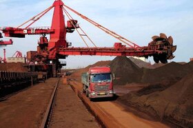افزایش ۵.۸ درصدی سنگ‌آهن توسط شرکت وله