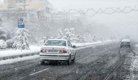 بارش برف در ارتفاعات تهران/ وضعیت جوی سایر نقاط کشور