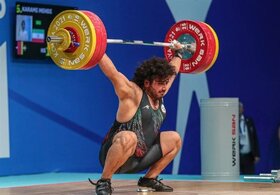 چهارمین مدال ایران در وزنه‌برداری قهرمانی جهان