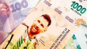 بانک مرکزی آرژانتین «مسی» را روی اسکناس ۱۰۰۰ پزویی جاودانه می‌کند