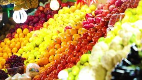 ثبات قیمت انواع میوه و صیفی در هفته پایانی مهرماه