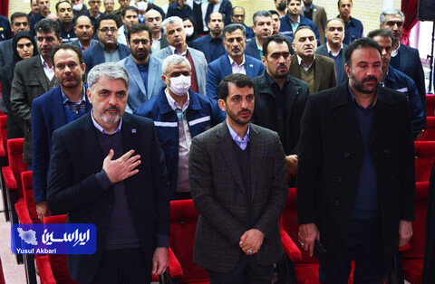آئین افتتاح و بهره‌برداری از انبار گمرک اختصاصی شرکت فولاد مبارکه و افتتاح پروژه‌های حمل و نقلی شرکت حمل و نقل توکا