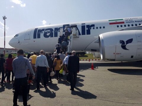 عملیات پروازی اربعین با رکورد جابهجایی نیم میلیون زائر پایان یافت / رشد ۲۹ درصدی پروازها هواپیما