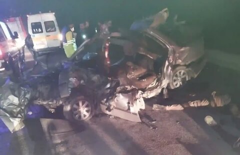 تصادف زنجیرهای اتوبان اصفهان- نطنز- کاشان سه فوتی و ۱۶ مصدوم داشت تصادف