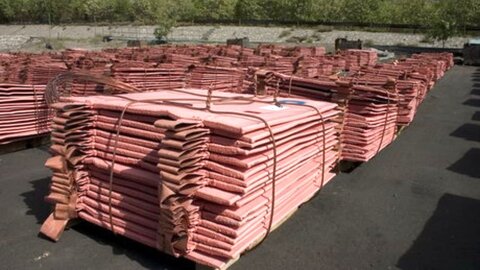 صادرات ۸ ماهه زنجیره مس کشور از ۹۸۱ میلیون دلار گذشت مس