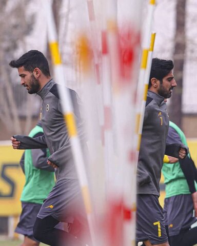 تصاویری از تمرین چهارشنبه ۱۴ دی ۱۴۰۱ تیم سپاهان