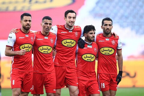 قهرمانی پرسپولیس در نیمفصل با گلباران نساجی پرسپولیس - نساجی
