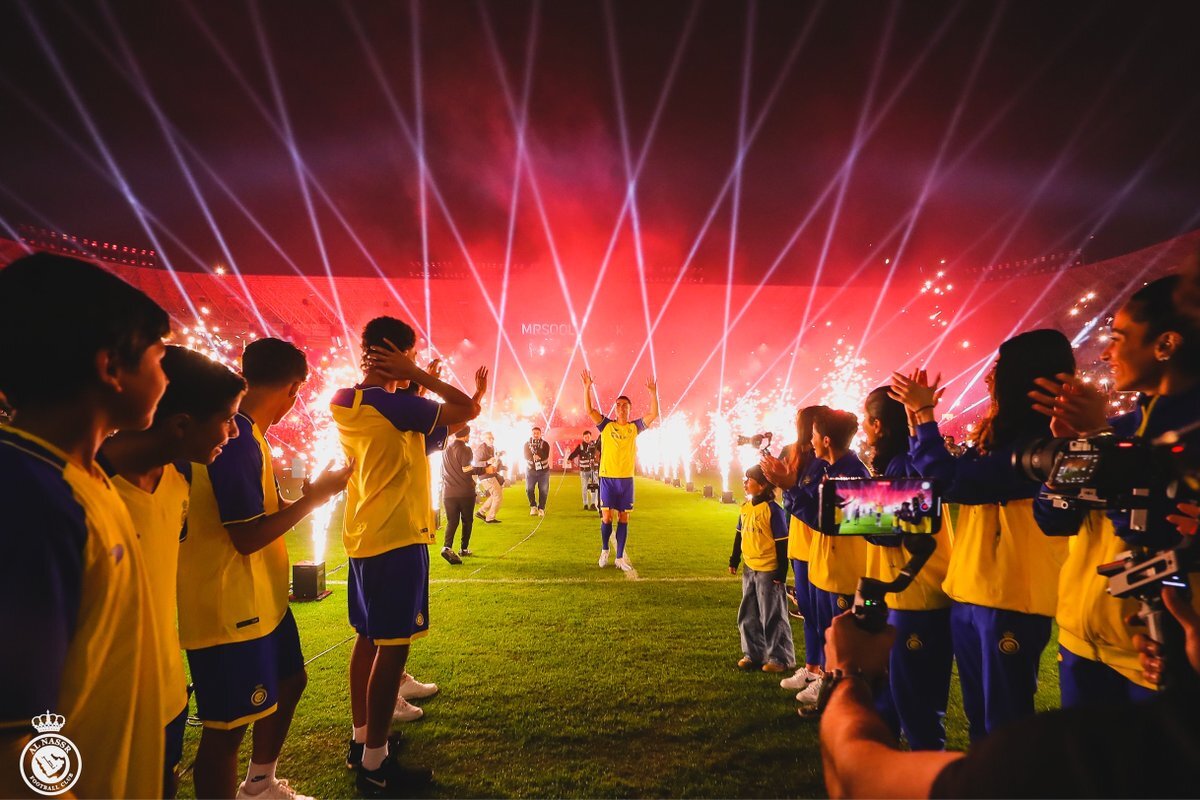 مراسم معارفه کریستیانو رونالدو