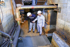 انجام تعمیرات اساسی تونل برق واحد اسیدشویی شماره یک فولاد مبارکه