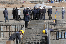 بازدید مدیرعامل از طرح های توسعه شرکت فولاد مبارکه