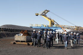 بازدید مدیرعامل از طرح های توسعه شرکت فولاد مبارکه