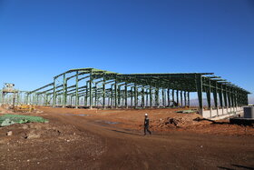 بازدید مدیرعامل از طرح های توسعه شرکت فولاد مبارکه