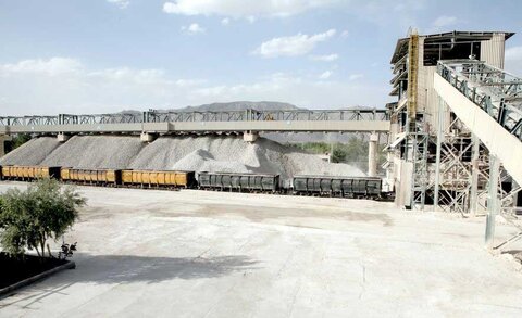 افزایش ۱۳.۵ درصدی تولید سنگ آهک پیربکران  مجتمع سنگ آهن پیربکران