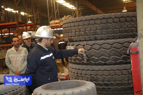 بازدید مدیرعامل از طرح های توسعه شرکت فولاد مبارکه