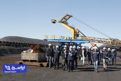 بازدید مدیرعامل از طرح های توسعه شرکت فولاد مبارکه