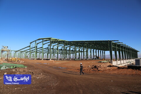 بازدید مدیرعامل از طرح های توسعه شرکت فولاد مبارکه