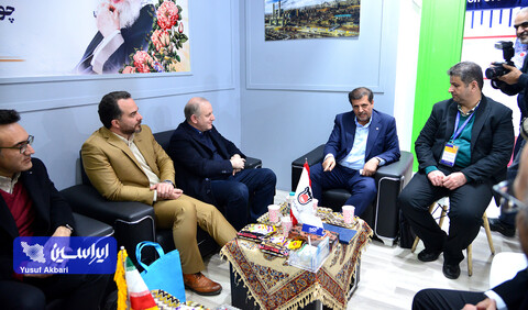 نخستین روز از  چهارمین جشنواره و نمایشگاه ملی فولاد از دریچه دوربین ایراسین (2)