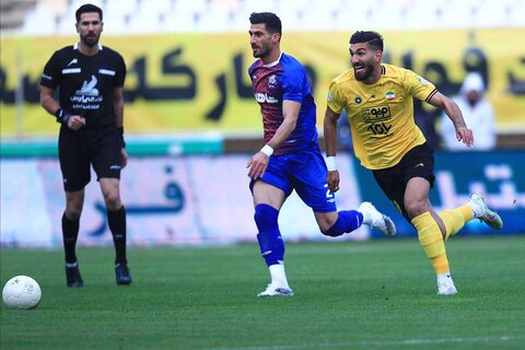 خلاصه بازی سپاهان – سایپا/ هت‌تریک شهریار مغانلو