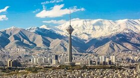 ۲۴ ایستگاه سنجش کیفیت هوای تهران در وضعیت «قابل قبول»/۳ ایستگاه در شرایط «پاک»