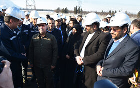 افتتاح دو پروژه زیست محیطی فولاد مبارکه  با حضور معاون رئیسجمهور و رئیس سازمان محیطزیست کشور