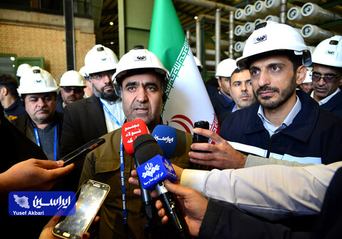 فولاد مبارکه الگوی زیست محیطی مناسبی برای سایر صنایع کشور است افتتاح دو پروژه زیست محیطی فولاد مبارکه  با حضور معاون رئیسجمهور و رئیس سازمان محیطزیست کشور