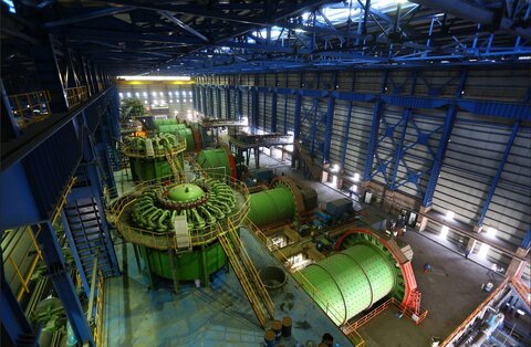 ثبت رکورد حمل گندله/۲ سوله جدید برای انبار ساخته شد فولاد سنگان