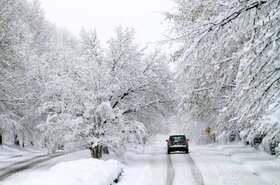 برف و باران در تهران و چندین استان/ هشدار آبگرفتگی معابر و اختلال در تردد محورهای برف‌گیر