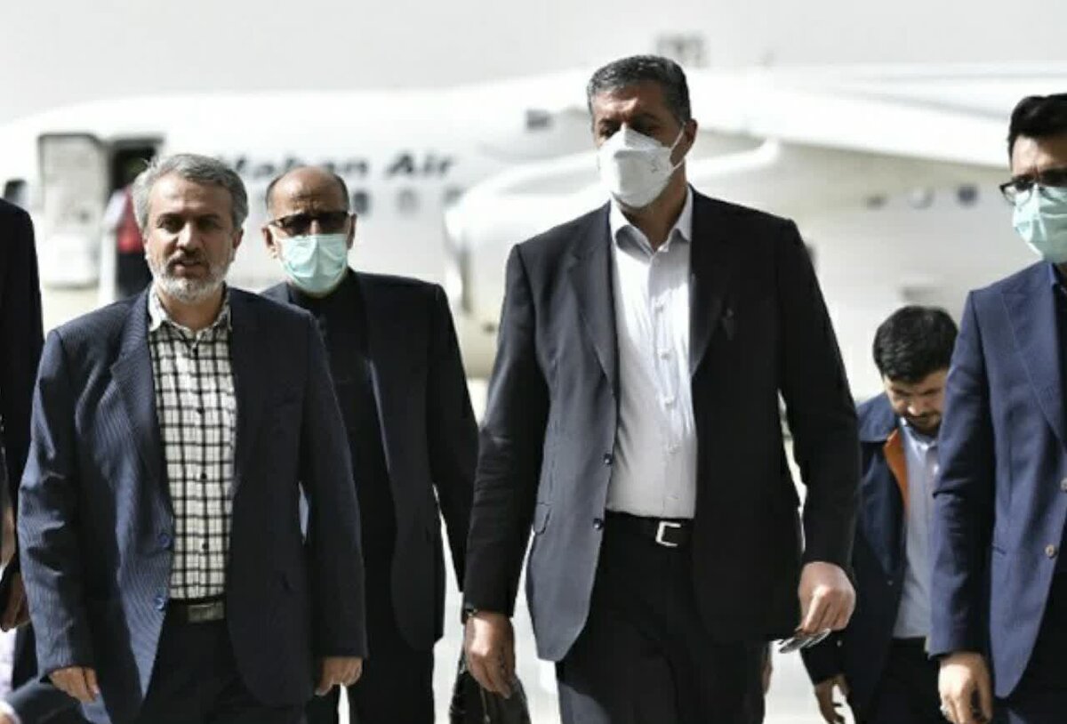 بازدید وزیر صمت از مجتمع معدنی پتاس خور و بیابانک