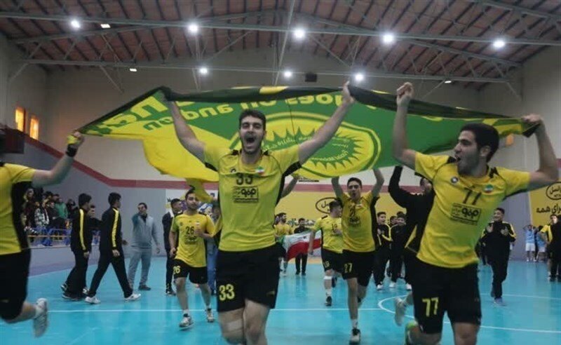 قهرمانی نوجوانان هندبال سپاهان