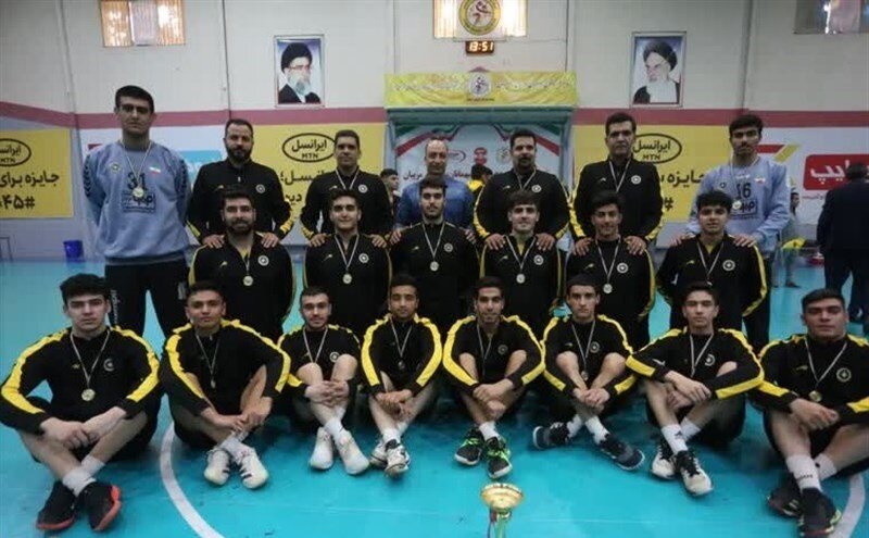 قهرمانی نوجوانان هندبال سپاهان