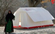 ارسال محموله چادرهای اقامتی توسط وزارت بهداشت به مناطق زلزله‌زده خوی
